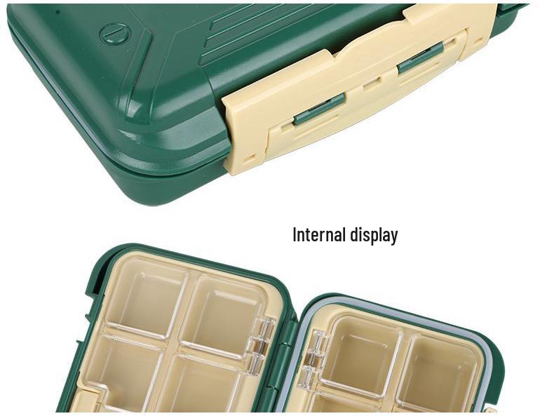 A1R Waterproof Fishing Tackle Box: Multifunctional Storage for Hooks & Lures