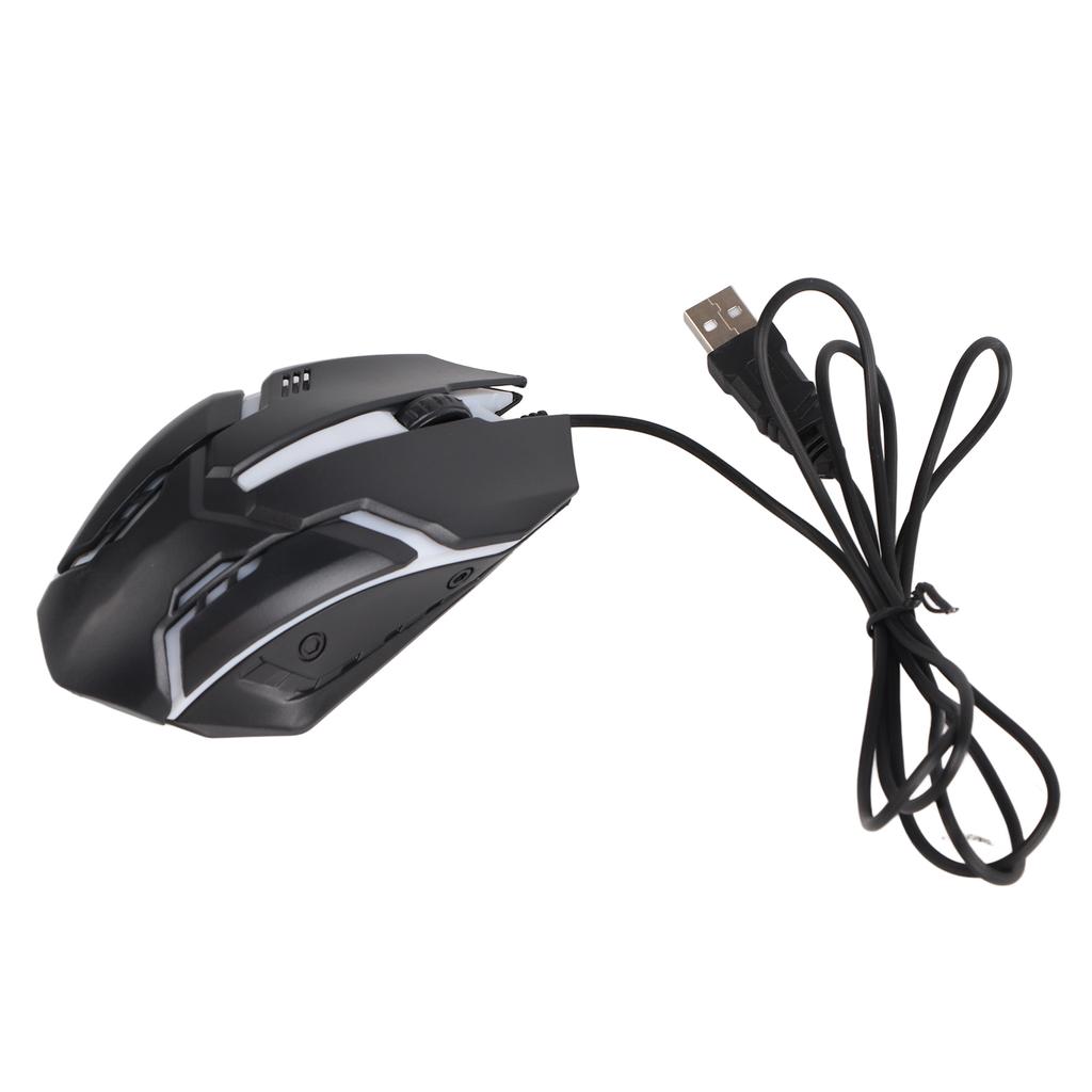 MS11 1600DPI Wired Backlight USB Mouse Ergonomic Gaming Notebook Office Gamer Mouse Mice