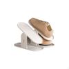 Doubletier Shoe Organizer, Adjustable Rack, Spacesaving Holder for Closet, Bedroom, Cabinet