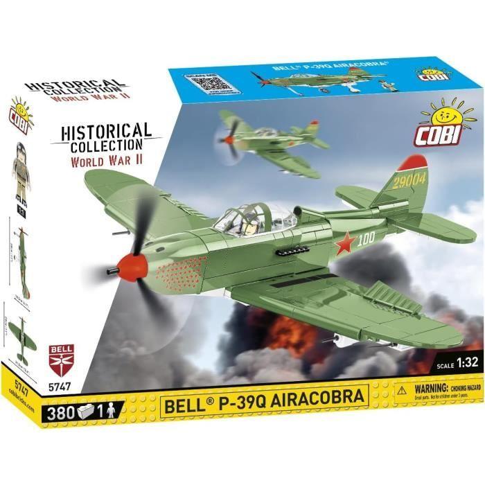 Maquette avion - COBI - BELL P-39Q AIRACOBRA - Plastique - À partir de 8 ans - Mixte