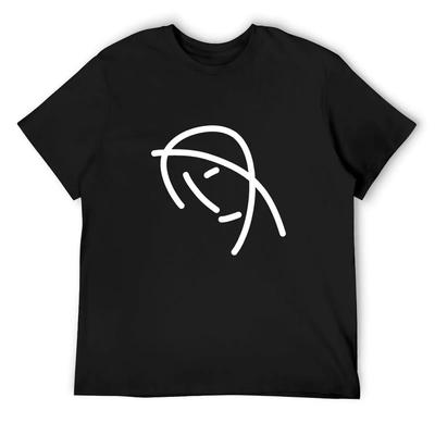 T-shirt visage abstrait vêtements vintage t-shirts anime vêtements grande taille haut d'été t-shirts homme décontracté élégant
