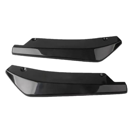 Universal Rear Bumper Lip Spoiler ABS Carbon Fiber Style Diffuser Easy Installation