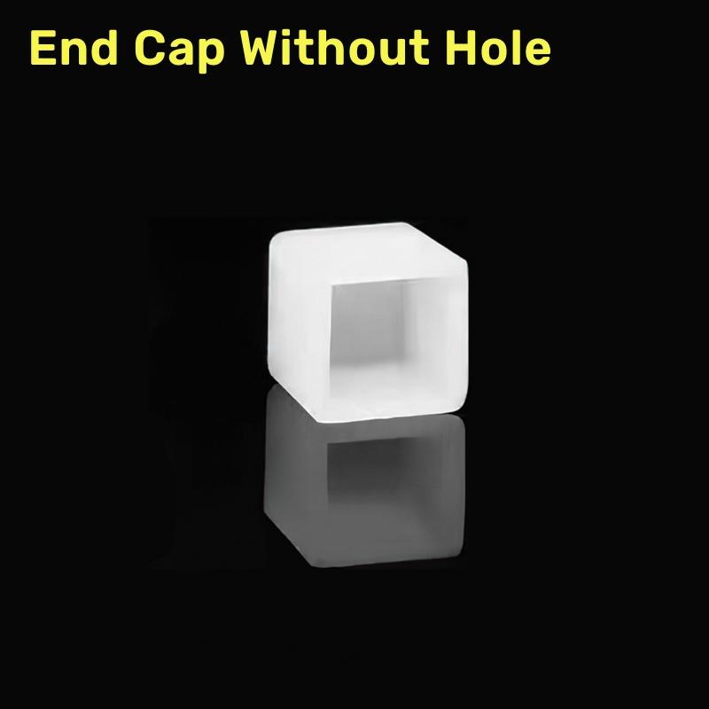 

20 шт./компл. встраиваемые фиксированные пряжки для светодиодных силиконовых трубчатых профилей, соединительных зажимов, заглушек для неоновых лент, заглушек, аксессуаров 6x12mm