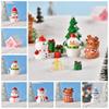 Miniatures Animal Couple Snowman Small Statue Penguin Duck Couple Figurine Crafts  Ornaments Gift