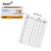 Ansell Double-Sided Warehouse Inventory Record Card