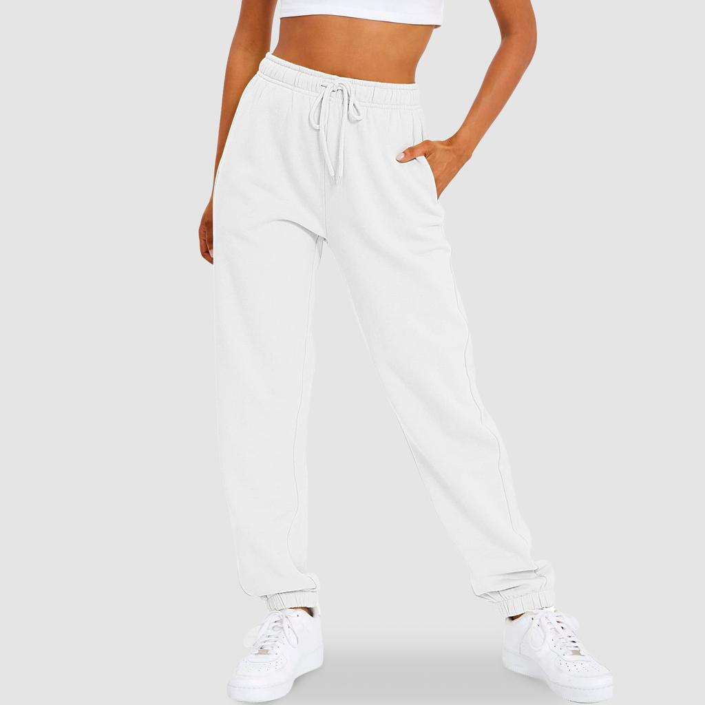 Women's High Waisted Sweatpants Workout Active Joggers Pants Casual Comfort Baggy Trousers Woman Clothing Pant