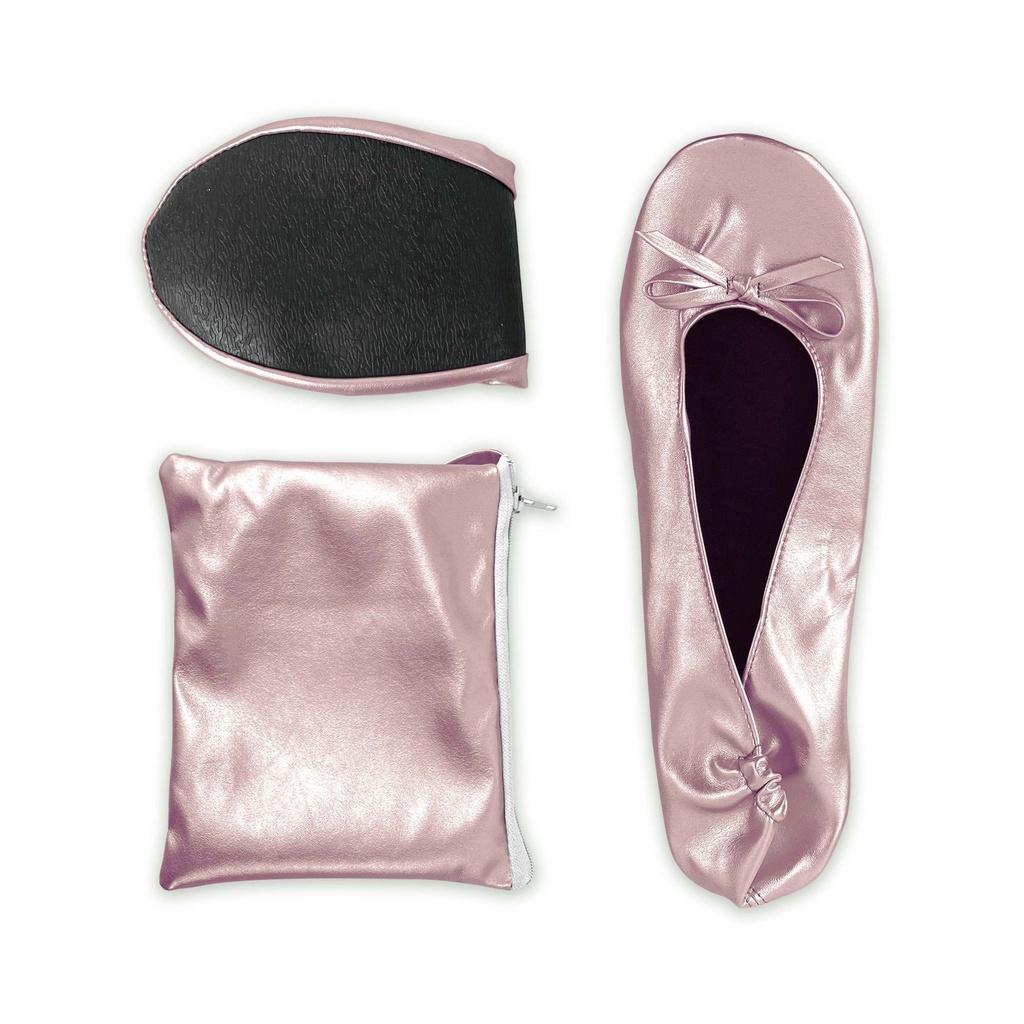 Indoor Foldable Portable Ballet Shoes Colorful Slipon Wedding Party Shoes Dance