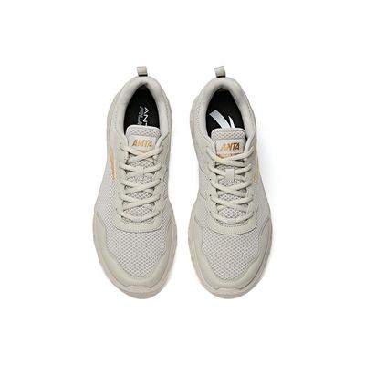 Slip Resistant, Abrasion Resistant, Breathable Coverage Low Top Running Shoes Men's Gray 912115578-2