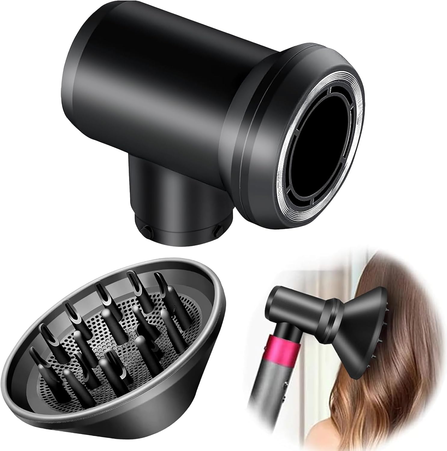 

Attachment Set for DysonInto A Hair Dryer Combination United States