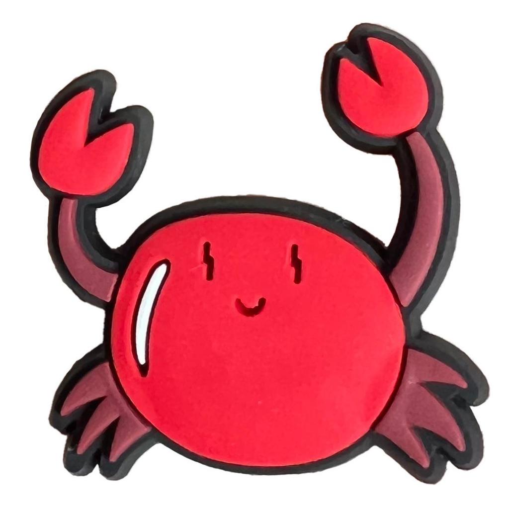 Cartoon Beach Wave Clog Shoes with Cute Floral Buckles and Soft Rubber Accessories