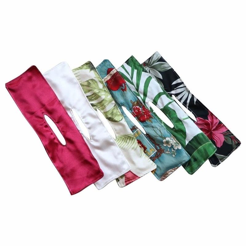 New Fashion Elegant Maker Hair Bands Women Summer Knotted Wire Headband Print Magic Roll Rings Ponytail French Twist Hairstyle Former Maker