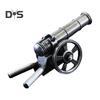 Mini Alloy Cannon Figurine Realistic Miniature Artillery Launcher Model Statue Sculpture Collection Toy Home Office Desktop Decoration Ornament