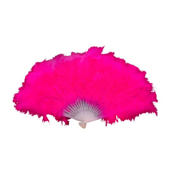 Vintage Feather Folding Fan Dance Stage Performance Hand Held Fan Portable Decoration Fan Wedding Costume Party Accessories