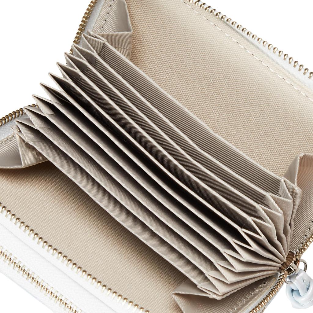 Perke Pearl Pastel Accordion Card Key Case 08-06-04001 Women's SB F