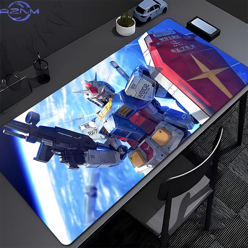 Mechanical Warrior RX-78-2 Gundam Mouse Pad Big Size Desk Mat Keyboard Desk Mat Gaming Mouse Pad Computer Accessories Mousepad