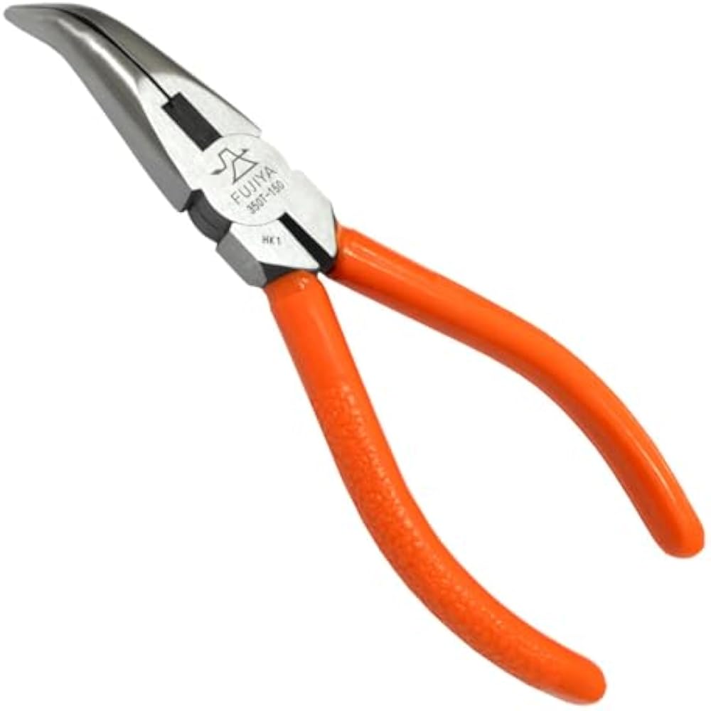 Fujiya (Fujiya) vertical curved radio pliers 150mm 350T-150