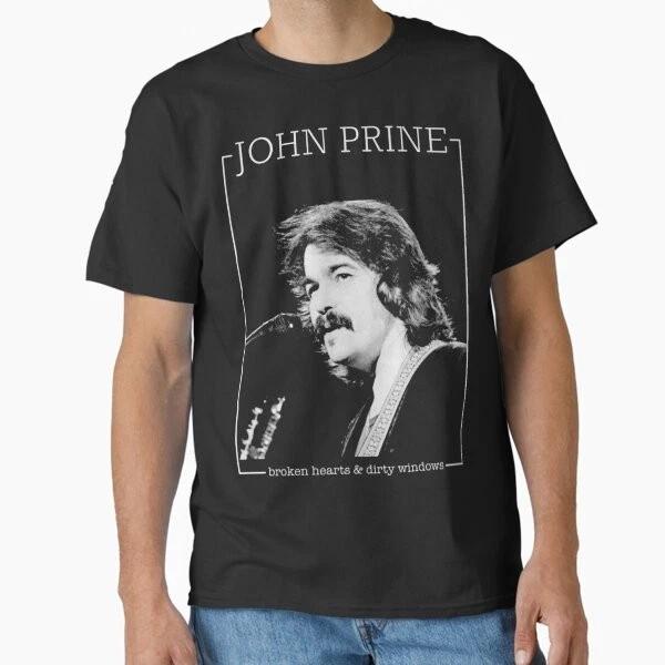 John Prine Vintage Classic TShirt Made In UsaAus TShirt S2xl S