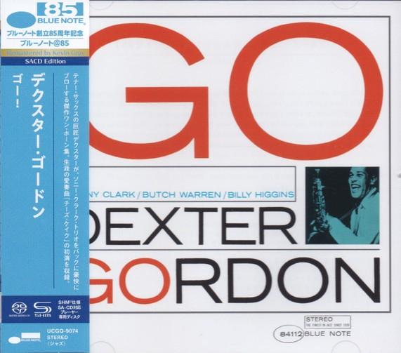CD DEXTER GORDON Go Ограниченное издание SHMSACD UCGQ9074 BLUE NOTE 2024 Япония Obi Jazz