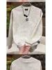 Men's Trendy Korean Style Letter Embroidery Hoodie - Autumn/Winter Cool Fashion Round Neck Long Sleeve Top.