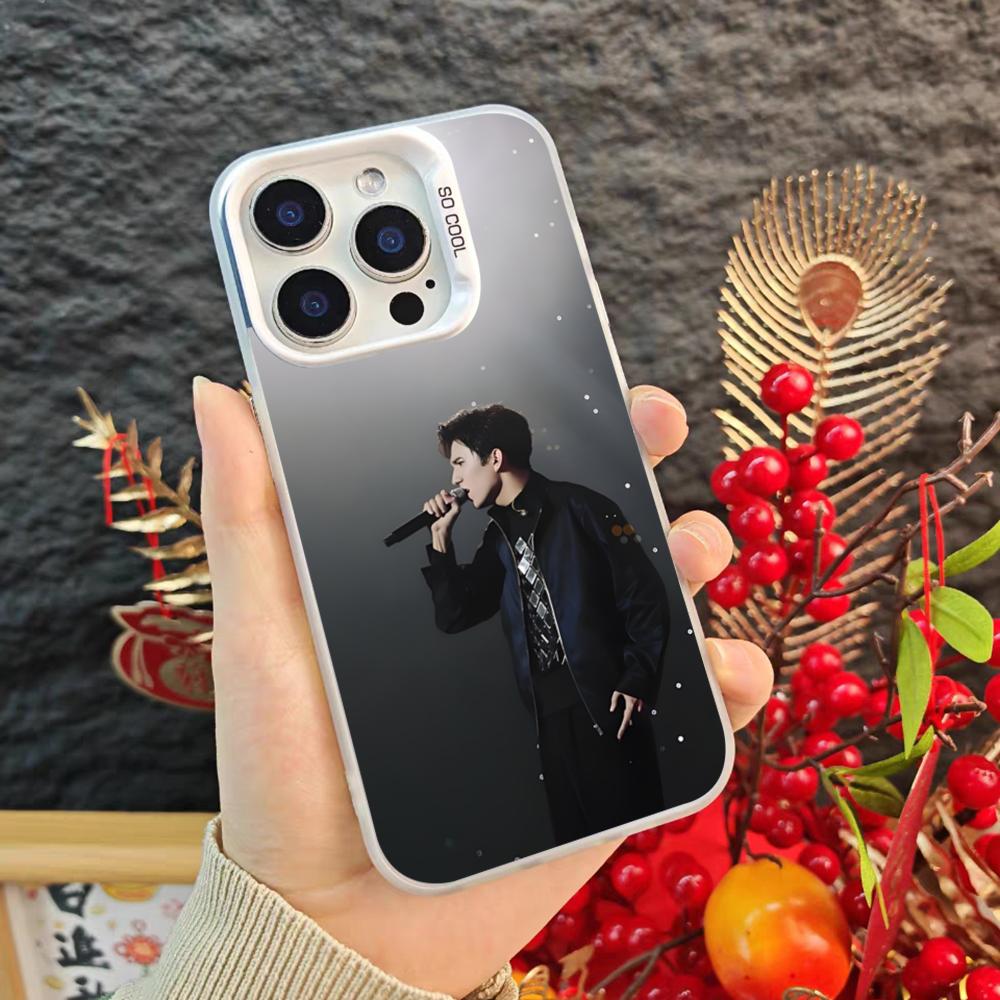 D-Dimash Kudaibergen Singer Phone Case For Iphone 17 16 15 14 Pro Max Xr Air Plus Black Silver Hard Shell Cover