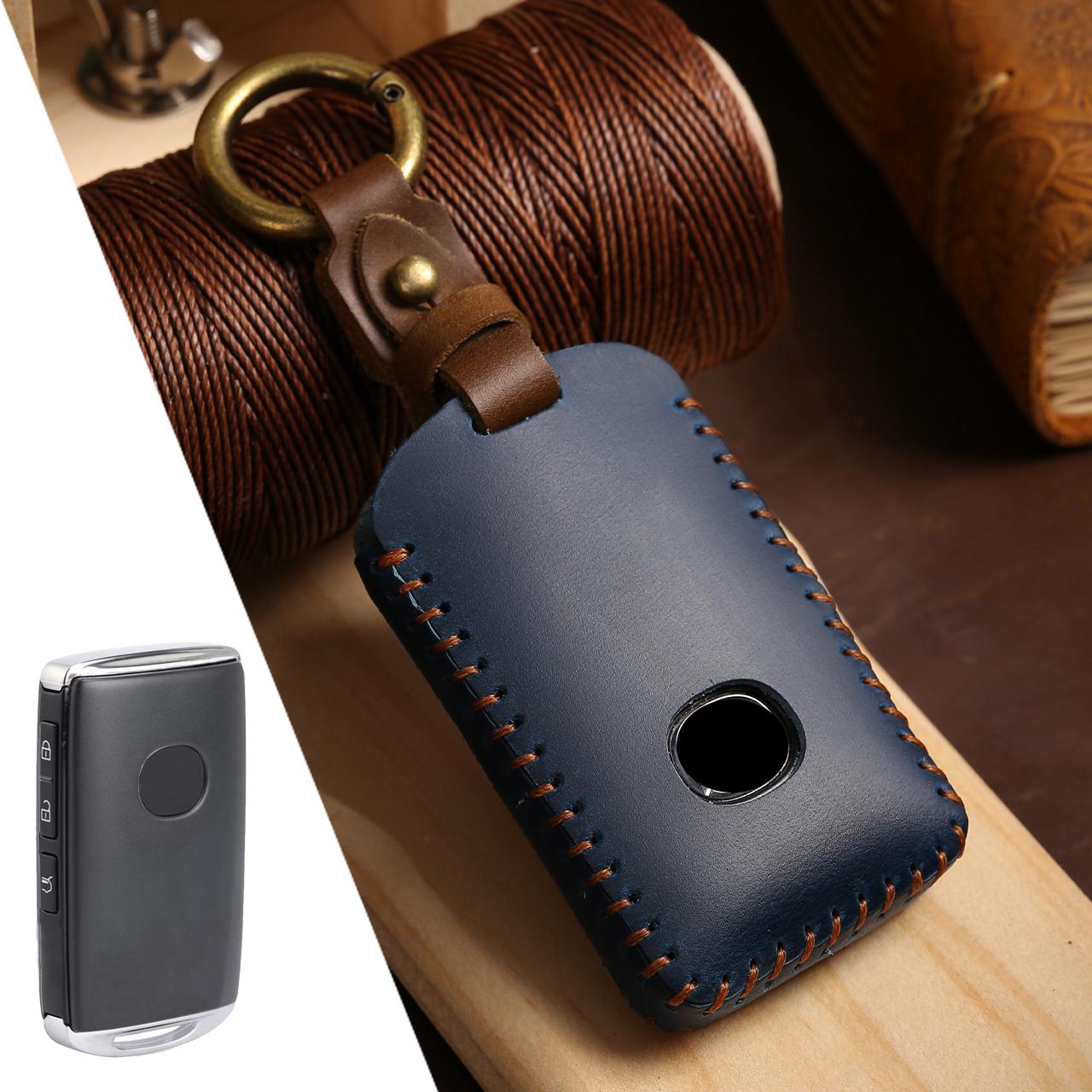 

Кожаный чехол-держатель для брелока автомобильного ключа для Mazda 3 Alexa CX-30 CX30 CX5 CX 5 CX-5 CX8 CX9 CX4 2019 2020 Аксессуары