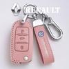 Leather Car Smart Key Case Car Key Full Cover For Volkswagen VW Polo Bora Beetle Tiguan Passat B5 B6 B7 Golf EOS Scirocco GB31