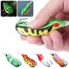 Double Hooks Frog Lure Silicone Artificial Bait High Quality Noise Frog Lure  Fishing Accessories