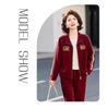 2026 Spring/Autumn Women's Sweatshirt Sportswear Set for Middle-Aged Mothers - Casual, Stylish Two-Piece Running Outfit