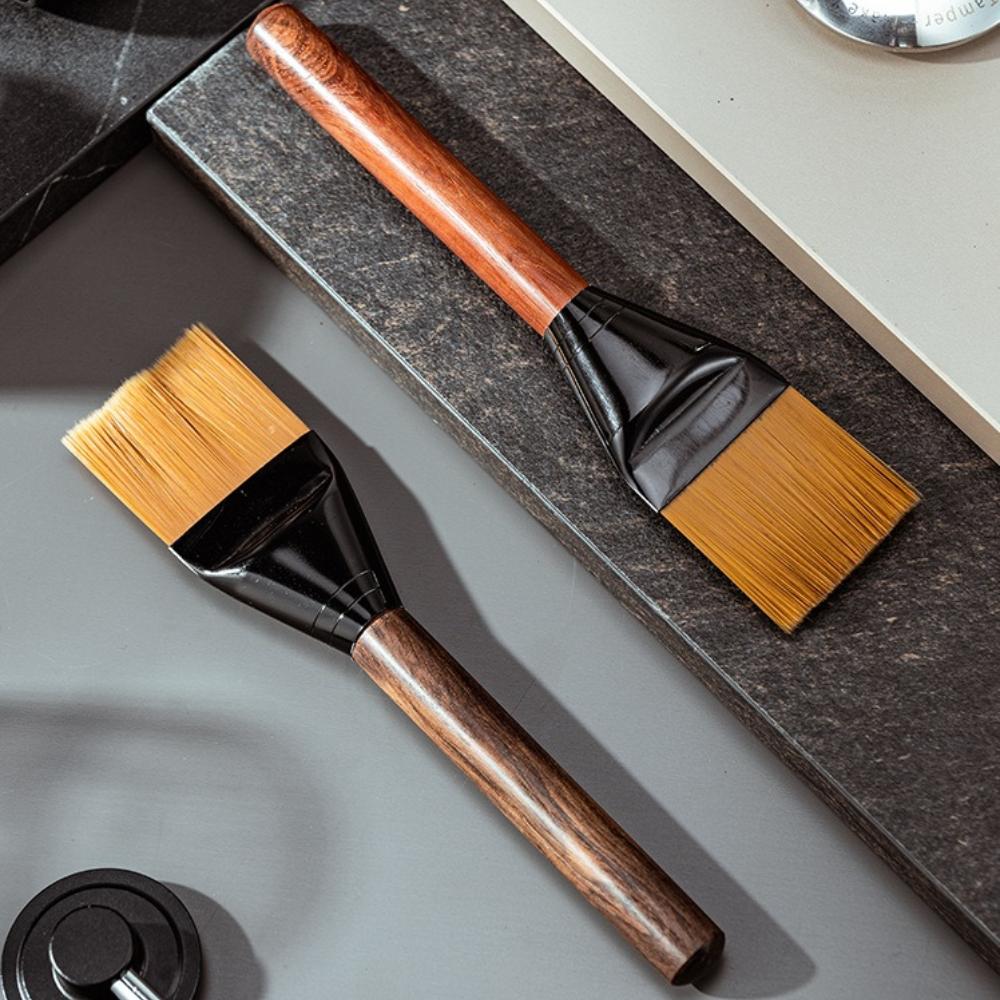 Coffee Bar Brush - Bristle Brush for Grinder Crevice Dust/Coffee Grounds Cleaning, Dust Remover for Baristas/Coffee Shops/Home Use KFS-QJ06