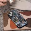Handyhülle für Apple iPhone 17 Air 11 Plus 16 XS XR 13 14 15 16e 12 Pro Max Weiche Hülle Capa Schaltkreisstrukturdiagramm