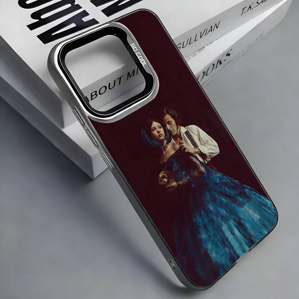 Frankenstein guillermo del toro Phone Case For iPhone 17, 16,15,14,13,12,11 Plus,Pro Max, Colorful Silver Funda Cover