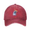 Grizzy Cartoon Tabodi Unisex Baseballkappen Used Gewaschene Hüte Kappe Vintage Outdoor Laufen Golf Geschenk Sonnenschutzmütze