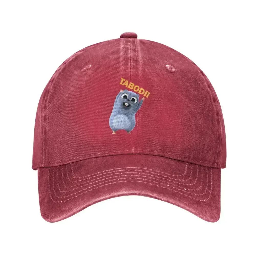 Grizzy Cartoon Tabodi Unisex Baseballkappen Used Gewaschene Hüte Kappe Vintage Outdoor Laufen Golf Geschenk Sonnenschutzmütze