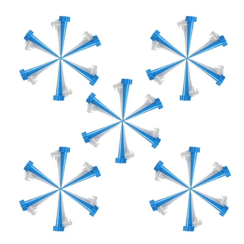 6/12/18/24/30pcs Auto Drip Irrigation Watering Device Self-Watering Dripper Kits Garden Household Flower Automatic Waterer Tool