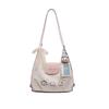 Tote bag 2025 new autumn and winter women's bag, large capacity, cute shoulder bag for commuting, versatile large backpack