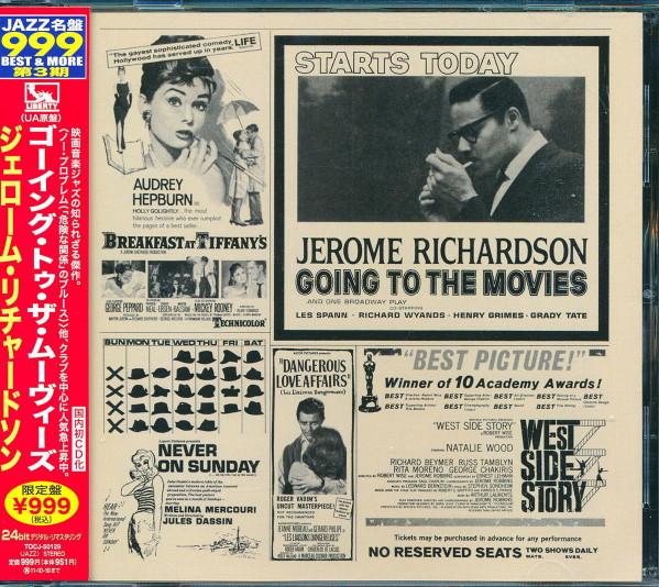

CD JEROME RICHARDSON - Going to the Movies TOCJ50129 Liberty 2011 Japan ObiJazz Used