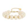 Bohemian Multi Color Resin Bead Bracelet for Women,18K Gold Plated Stainless Steel, Waterproof Summer Beach Vacation Jewelry