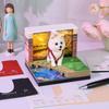 Custom Dog 3D Memo Pad Calendar Creative Promotional Gift for Office Business and Events
