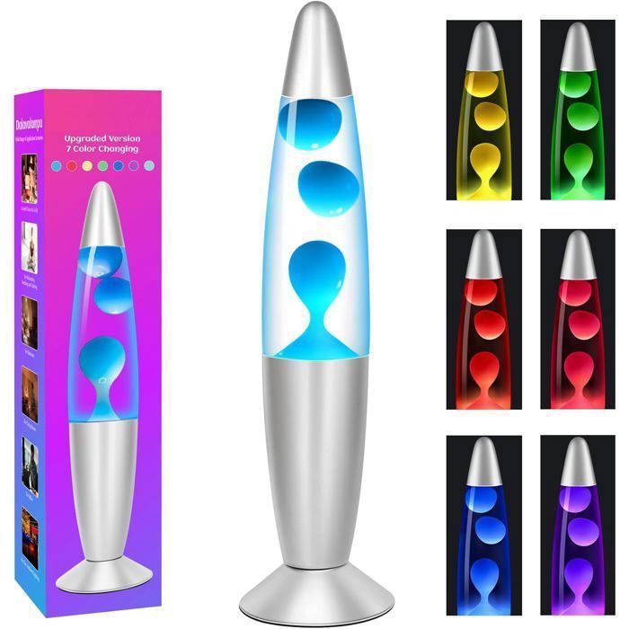 Multicolor LED Lava Lamp - CELLUSTOP