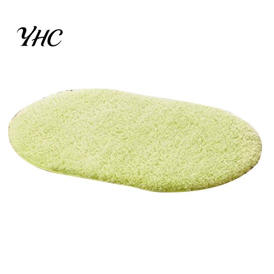Effen Kleur Pluizig Antislip Waterabsorberend Badkamer Slaapkamer Mat Kussen Tapijt Vloerkleed