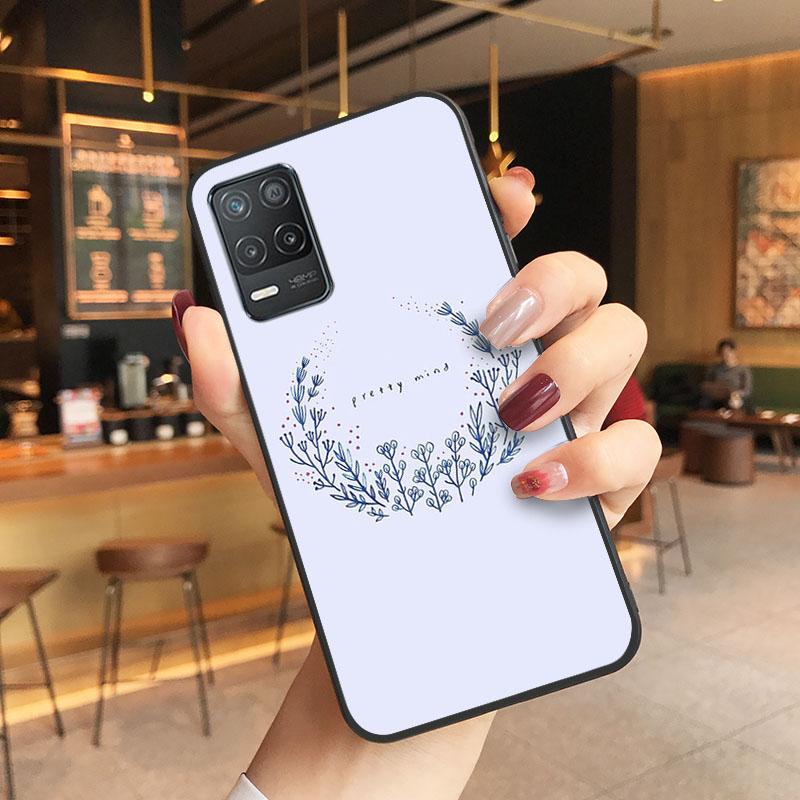 Art Flower Word Quotes Phone Case for OPPO Realme GT 2 Pro X2 Pro XT C25S 8 7 6 Pro 6i GT Master C3 C21 C21Y C11 X3 SuperZoom