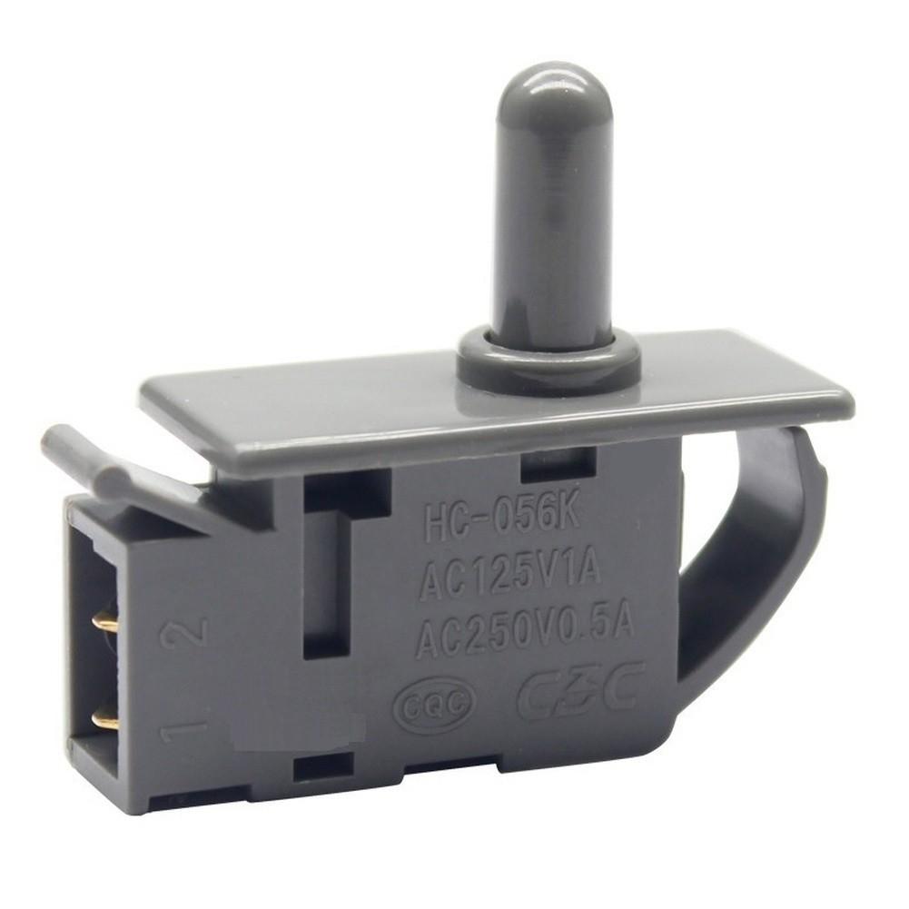 Przyciskowy przełącznik lodówki, znamionowy 1A 125VAC gray