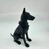 Sitting Doberman Pinscher Figurine,Cool Dog Statue For Pet Lovers Car Desk Bookshelf Decor,3D Printed Craft Home Ornament