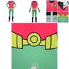 Anime Kostým Robin z Teen Titans pro chlapce Perfektní superhrdinská cosplay kombinéza**