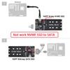 NFHK SSD NVMe PCIe SSD SATA Adapter with U2 Kit NGFF M Key SF-8654 SF-8654