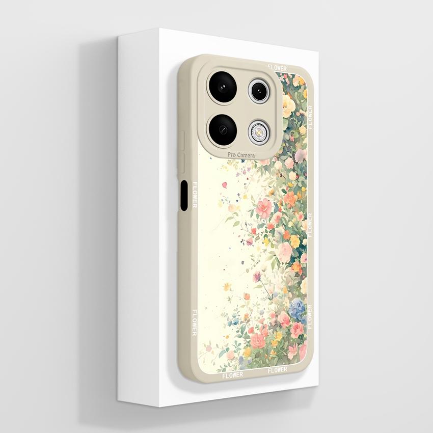 Pre telefón Xiaomi Redmi Note 13 12 14 Pro 13R 12R 14S Puzdro na telefón Pekný fialový vzor srdca pre milovníkov Mäkký silikón Vysoká kvalita Protišmykové puzdro Pre kryt Redmi