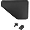 OE: FL34 16N453 BC5YZ9/FL3Z 16A455 BA/FL3Z16A455BA, Rear Running Board End Cap Driver Side, Compatible with Ford F 150 2015-2020, F-Series Super Duty