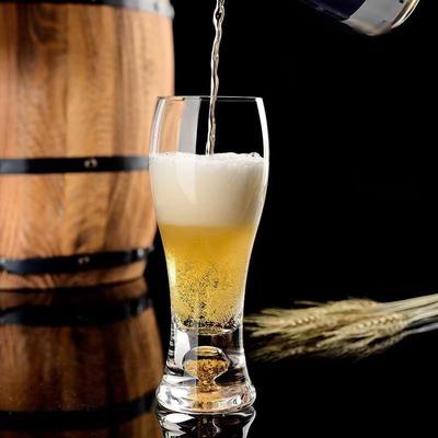 Sklenice na pivo 330/465 ml ze zlaté fólie Domů Klasický pohár na pivo Personalizovaný skleněný hrnek z řemeslného skla Velkokapacitní pohár Bar Specifická sklenice na víno