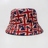 Independence Day National Day Bucket Hat Women's Double-sided Sunscreen Sun Hat Versatile American Flag Basin Hat Men