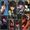 C-Chainsaw Man Yoru War Devil Hülle für Samsung Galaxy S25 S24 S23 S22 Ultra Weiche Handyhülle S25 Edge S21 Plus S20 FE S10 + Bla